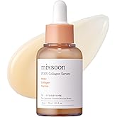 mixsoon PDRN Collagen Serum -Firming, Hydrating and Revitalizing for Face, Lightweight Peptide Hydrating Moisturizer 30ml / 1.01 fl.oz. Korean Glass Skin Care