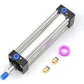 TAILONZ 63mm Bore 200mm Stroke Pneumatic Air Cylinder Double Action SC 63x200