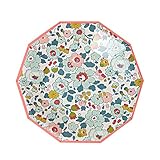 Meri Meri Liberty Betsy Small Plates, Set of 12 Plates