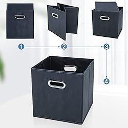 STOREONE 13 Inch Cube Organizer Bins ,Fabric