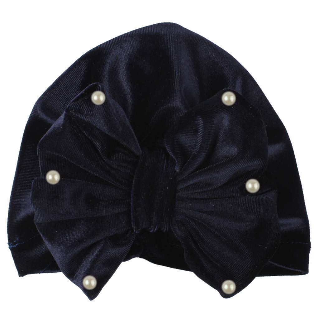 Walaka Bandeau Cheveux Bebe Bapteme Nouveau Ne Bebe Garcon Fille Perles Pleuche Noue Chapeau Chaud Bow Beanie Couvre Chefs Cap Bebe Fille 0 24m Vetements Mkyra Org