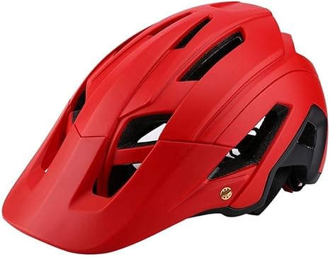 Amazon Co Jp 自転車ヘルメットライト自転車ヘルメットワンピース自転車ヘルメット22 24インチヘルメット Color Red ホーム キッチン