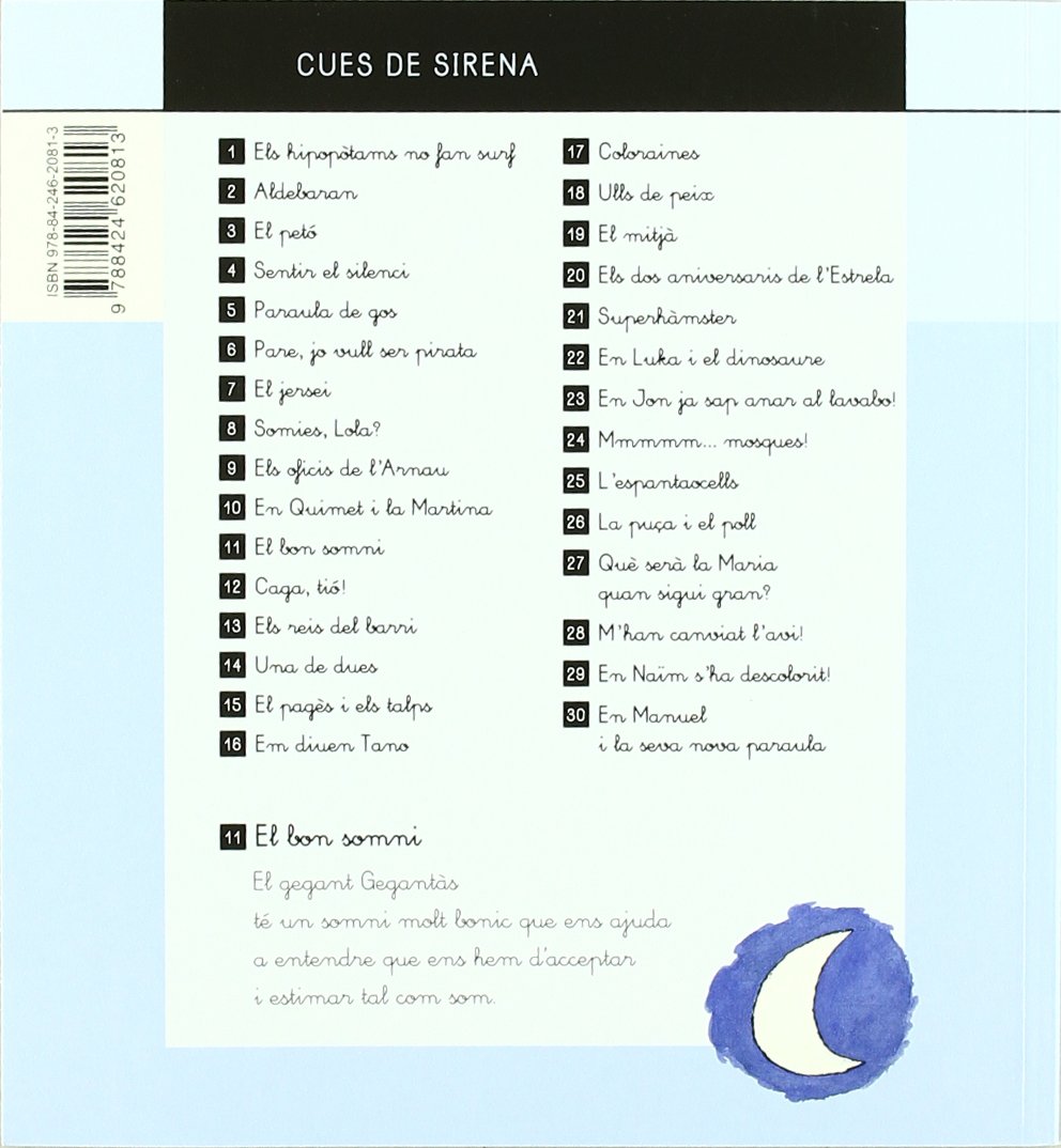 El bon somni (Cues de Sirena) (Catalan Edition): Cela i Ollé
