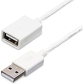 StarTech.com Cable de extensión USB 2.0 blanco de 9.8 ft - A a A - Cable USB macho a hembra - 1 x USB A (M), 1 USB A (F) - Bl