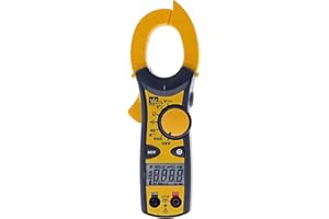 IDEAL INDUSTRIES IDEAL Electrical 61-744 Clamp Meter 600 Amp AC with NCV, Voltage Indicator, CATIII for 600V, Yellow