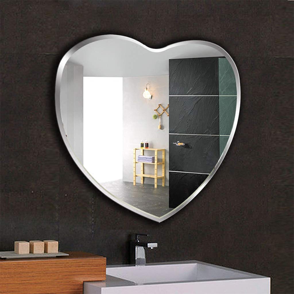 moderner kreativer Herz-förmiger Spiegel 60x64cm Makeup mirror/mirror