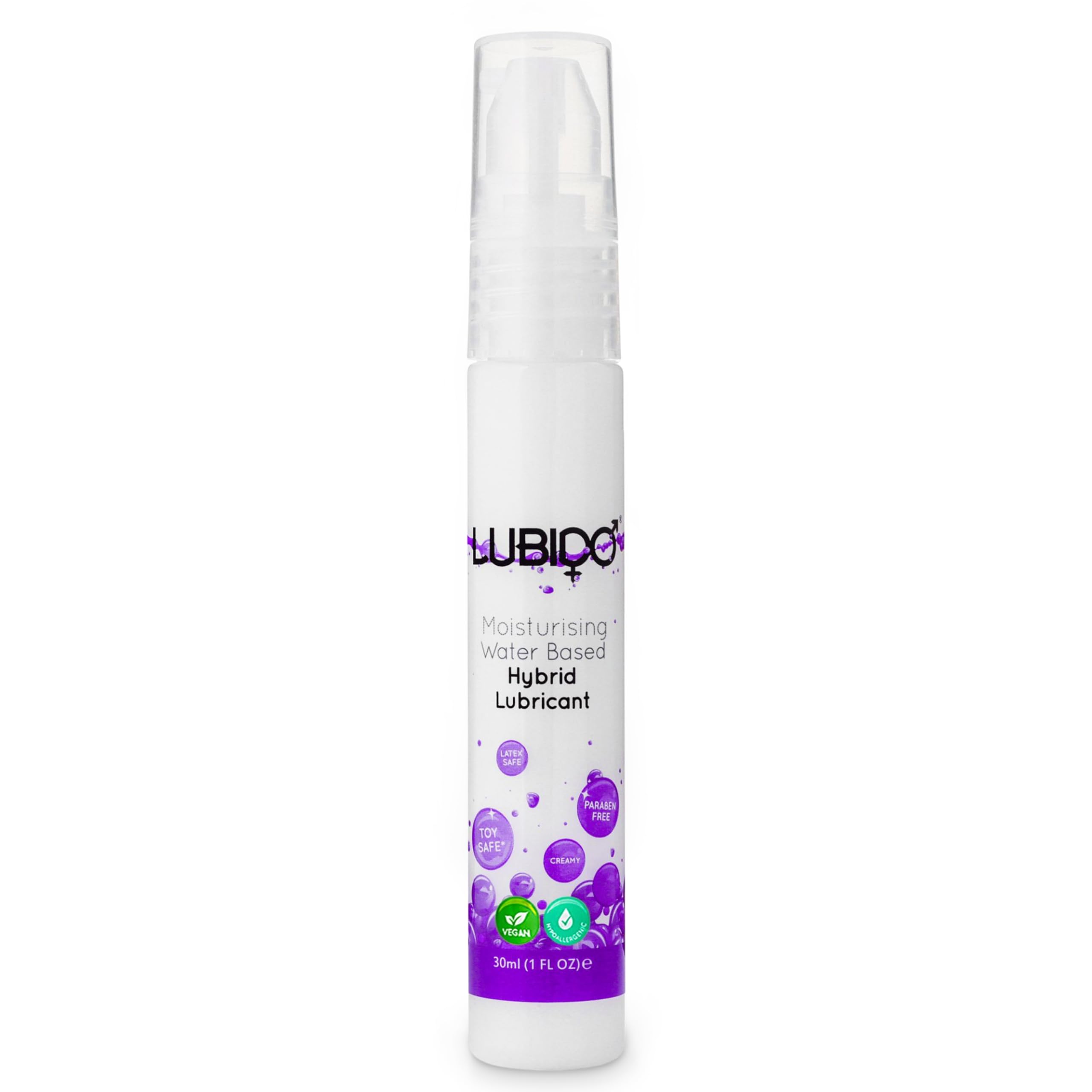 Lubido Hybrid Paraben Free Moisturising Creamy Gel Lube – 30ml