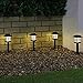 Sogrand Solar Lights Outdoor Pathway Decorative Garden Stake Light Upgraded Warm White LED Brgiht Decorations Stakes Walkway Lamp for Patio Outside Landscape Driveway Path Yard 8Pack