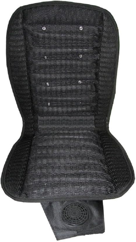 Amazon Co Jp Dubuffe おしりのムレを解消 エアー クール ファン クッション 夏の暑さ対策 グッズ 車載 メッシュ シート カバー マット Dc12v電源 シガーソケット 対応 Dfオリジナル販売商品 Df214 ホーム キッチン