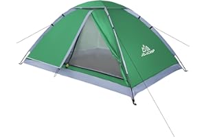 JELUCAMP 1/2/4/5/6 Person Dome Tents for Camping, Lightweight Portable Backpacking Tent, Small Easy Set Up Outdoor Waterproof Camping Hiking Tent for Adults