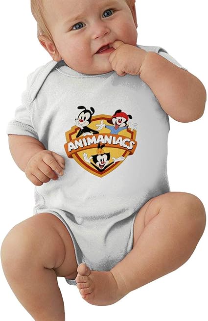 Address Verb Animaniacs Girls Onesies Unisex Baby Funny Short Sleeve 