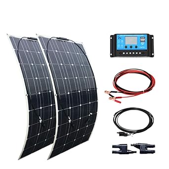 Xinpuguang 0w 12v Systeme Solaire Kit 2pcs 100w Panneau Solaire Flexible Monocristallin Cellule Module a Usb Controleur Cable Pour Bateau Rv Camping Car Voiture 12v Batterie Amazon Fr Bricolage Xinpuguang 0w 12v Systeme Solaire Kit 2pcs 100w Panneau Solaire Flexible Monocristallin Cellule Module a Usb Controleur Cable Pour Bateau Rv Camping Car Voiture 12v Batterie Amazon Fr Bricolage