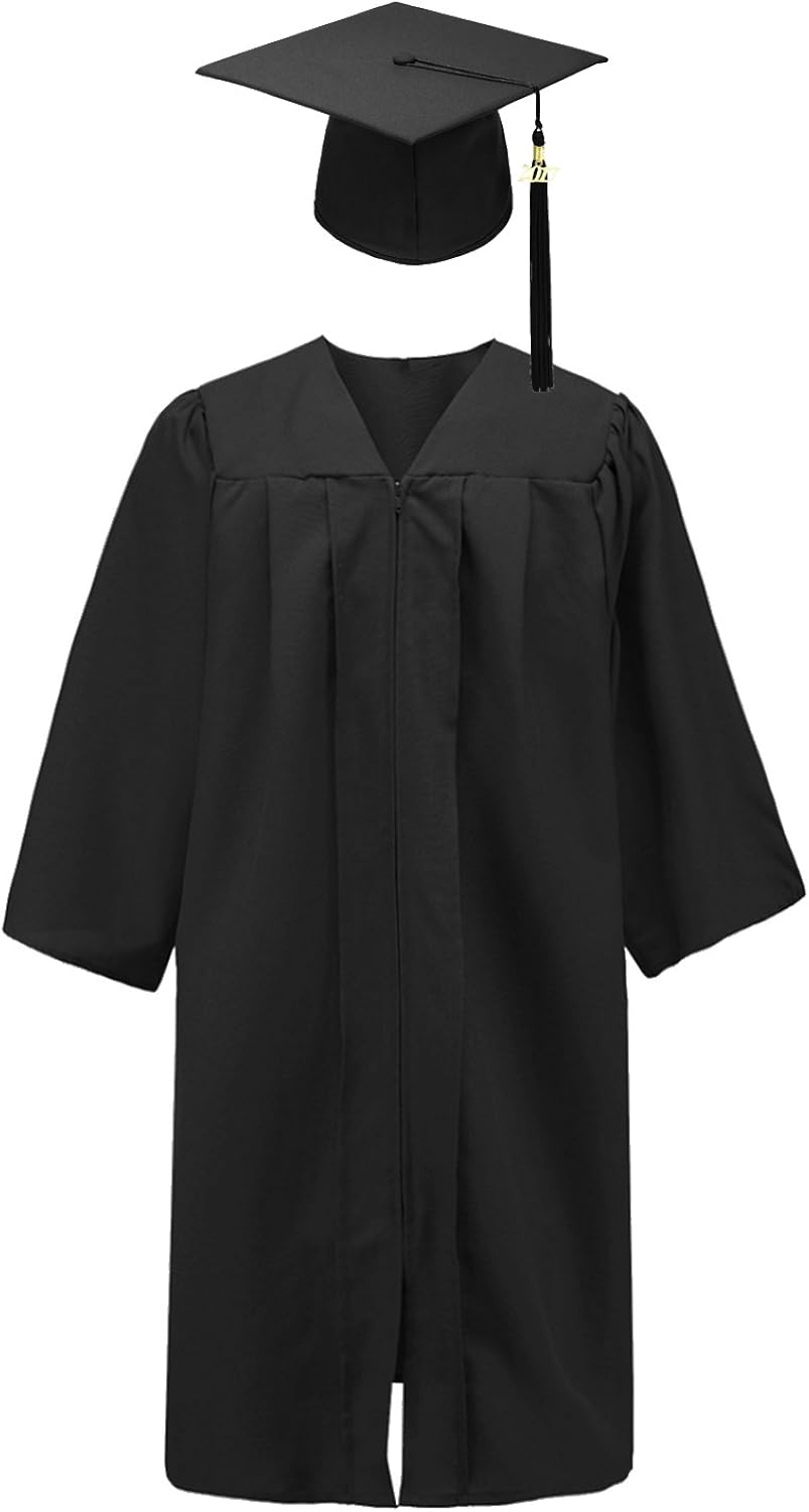 Annhiengrad Toga de graduación unisex con birrete con borla 2020, 13 colores Clothing
