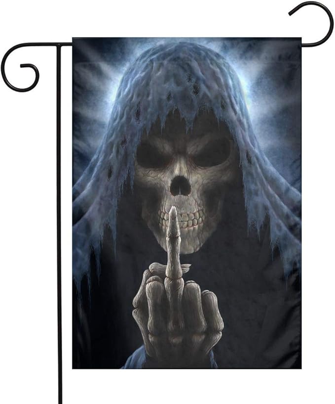 Bandera de la casa de Changshabf, con forma de calavera, para el centro