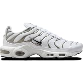 Nike Air Max Plus - Women's (HJ9743-100, White/Black/Pure Platinum) Size 6.5