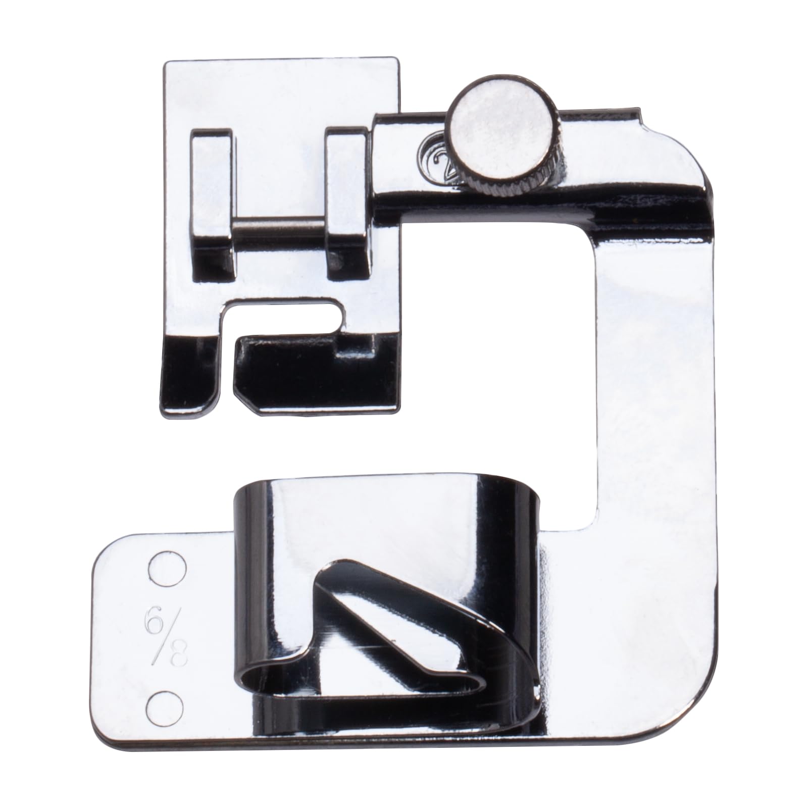 AMZTKDIY 3 Sizes Wide Rolled Hem Pressure Foot Presser Feet Hemmer Foot Set 1/2 Inch, 3/4 Inch, 1 Inch for Brother Singer Sewing Machine Supplies