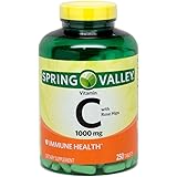 Spring Valley - Vitamin C with Rose Hips 1000 mg, 250 Tablets