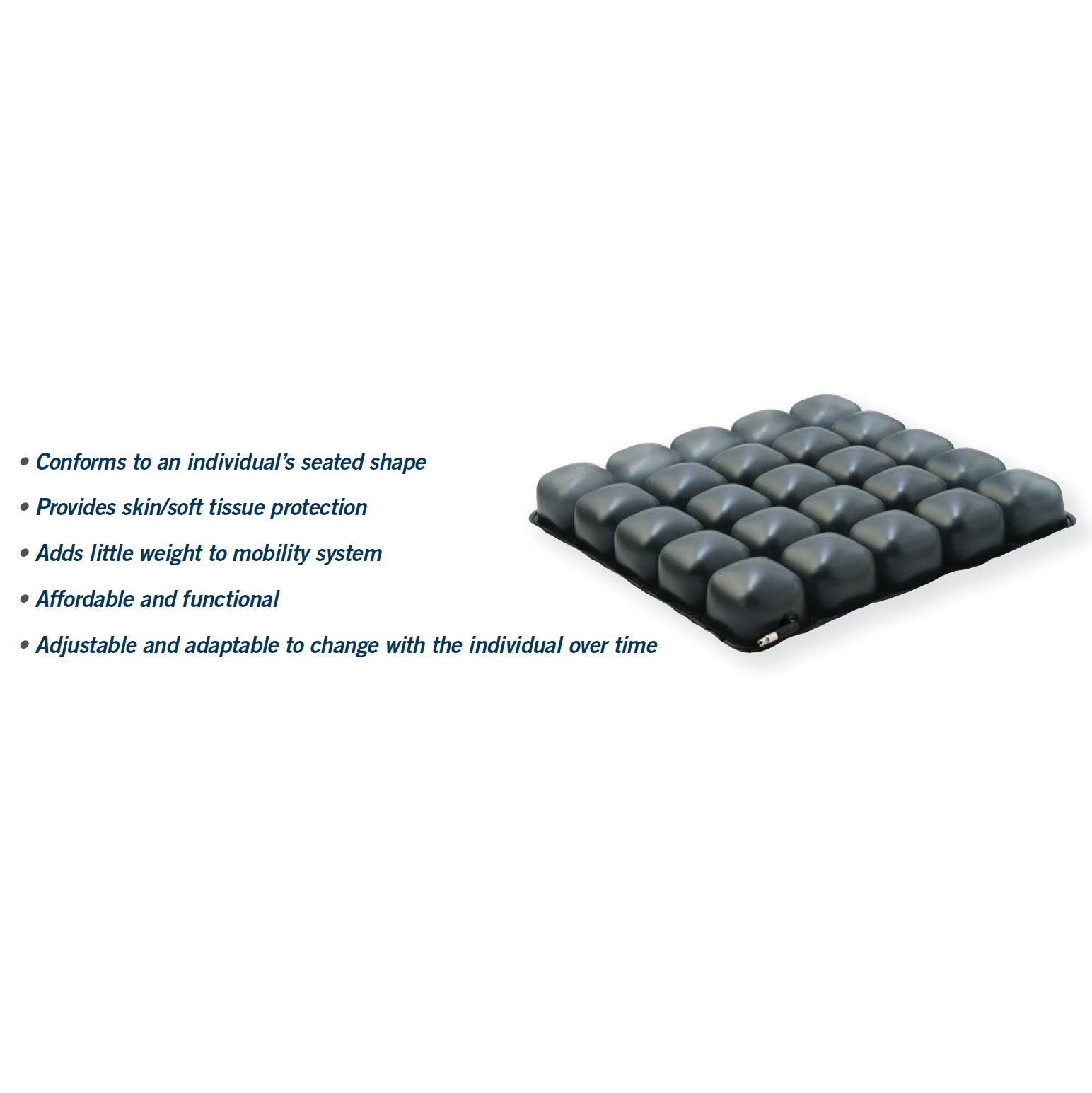 ROHO Mosaic Cushion, Comfortable Inflatable Seat Cushion for Office