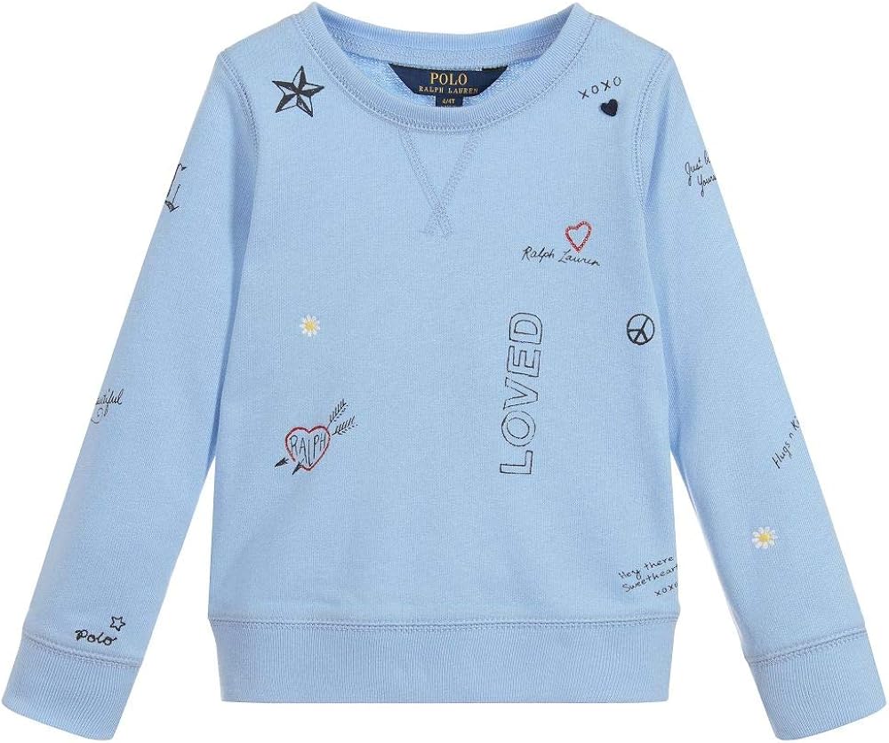 polo graphic sweatshirt