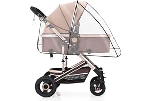 Universal Stroller Rain Cover, Waterproof Windproof Dustproof Protection