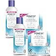 Monistat Boric Acid Feminine Cleanser, (2 Wash & 2 Cloth) Variety Pack