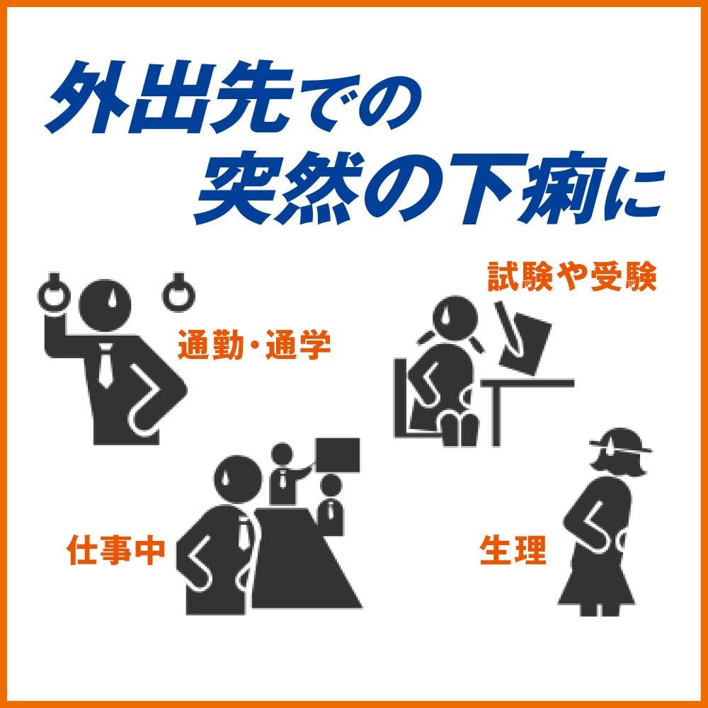 Amazon 第2類医薬品 ストッパエル下痢止めex 12錠 ストッパ 下痢止め