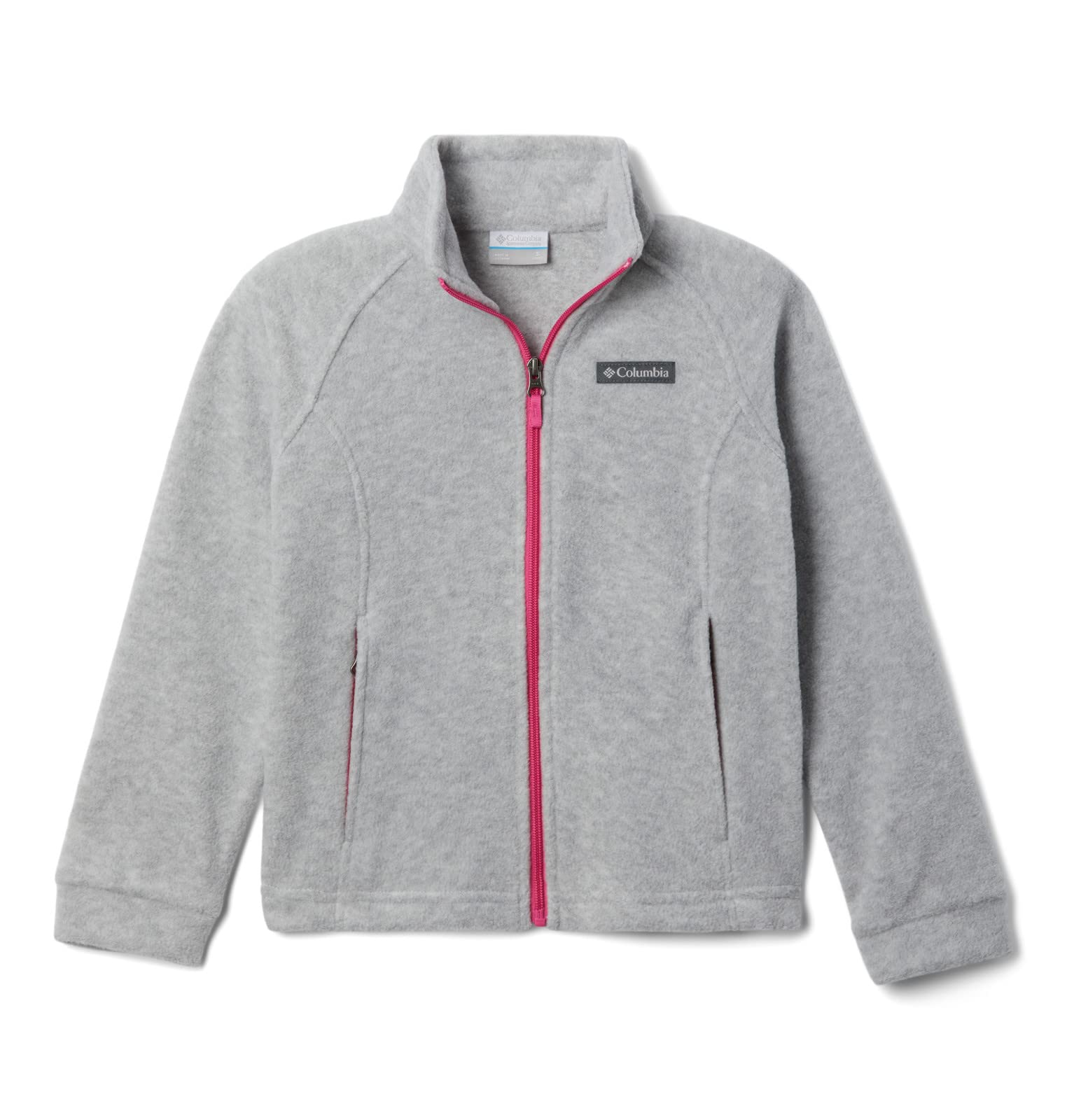 Columbia Youth Girls Benton Springs Fleece Jacket, Cirrus Grey, X-Large Image