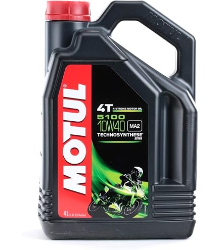 Amazon.com: Motul 5100 4T 10W-40 Motorcycle Oil - Technosynthese