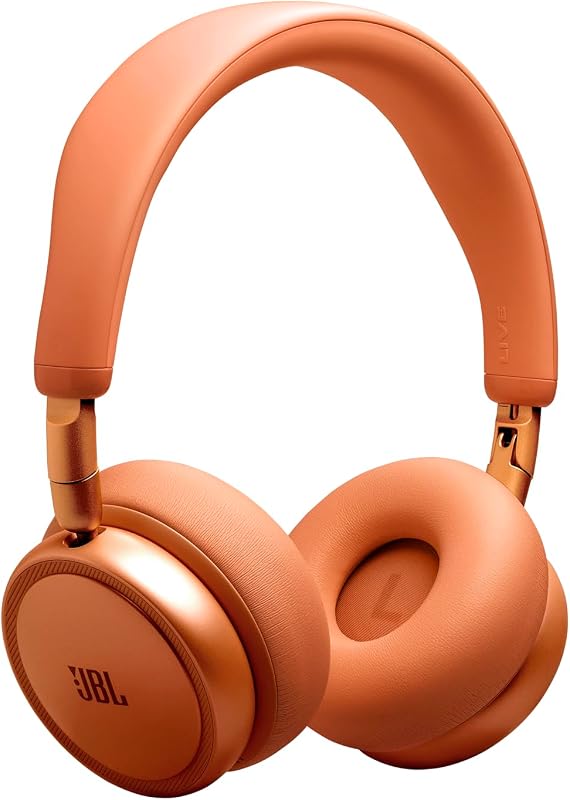 Live 680NC, Auriculares Bluetooth Supraaurales Inalámbricos, Naranja