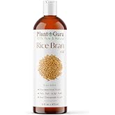 Rice Bran Oil 16 fl. oz. &ndash; 100% Pure &amp; Natural Carrier Oil for Skin, Face, Body, and Hair Moisturizing. Great for DIY Creams, Lotions, and Lip Balms.