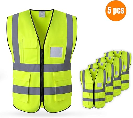 Gilet De Sécurité Jaune Et Orange Taille Petit Sangle L Petite 5p Jaune Petite Taille