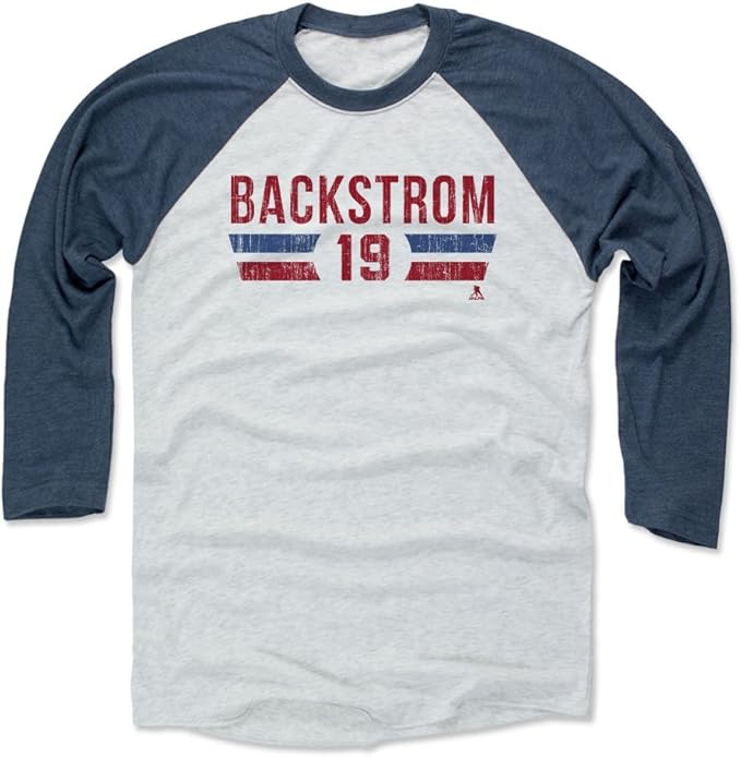 Amazon.com : 500 LEVEL Nicklas Backstrom Shirt - Washington Hockey Raglan Tee - Nicklas 