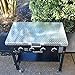TITAN GREAT OUTDOORS Ash & Ember Griddle Cover Fits 36in Blackstone Grill, Waterproof Diamond Plated Lightweight Aluminum Flat Top Griddle Guard Cover with Handle