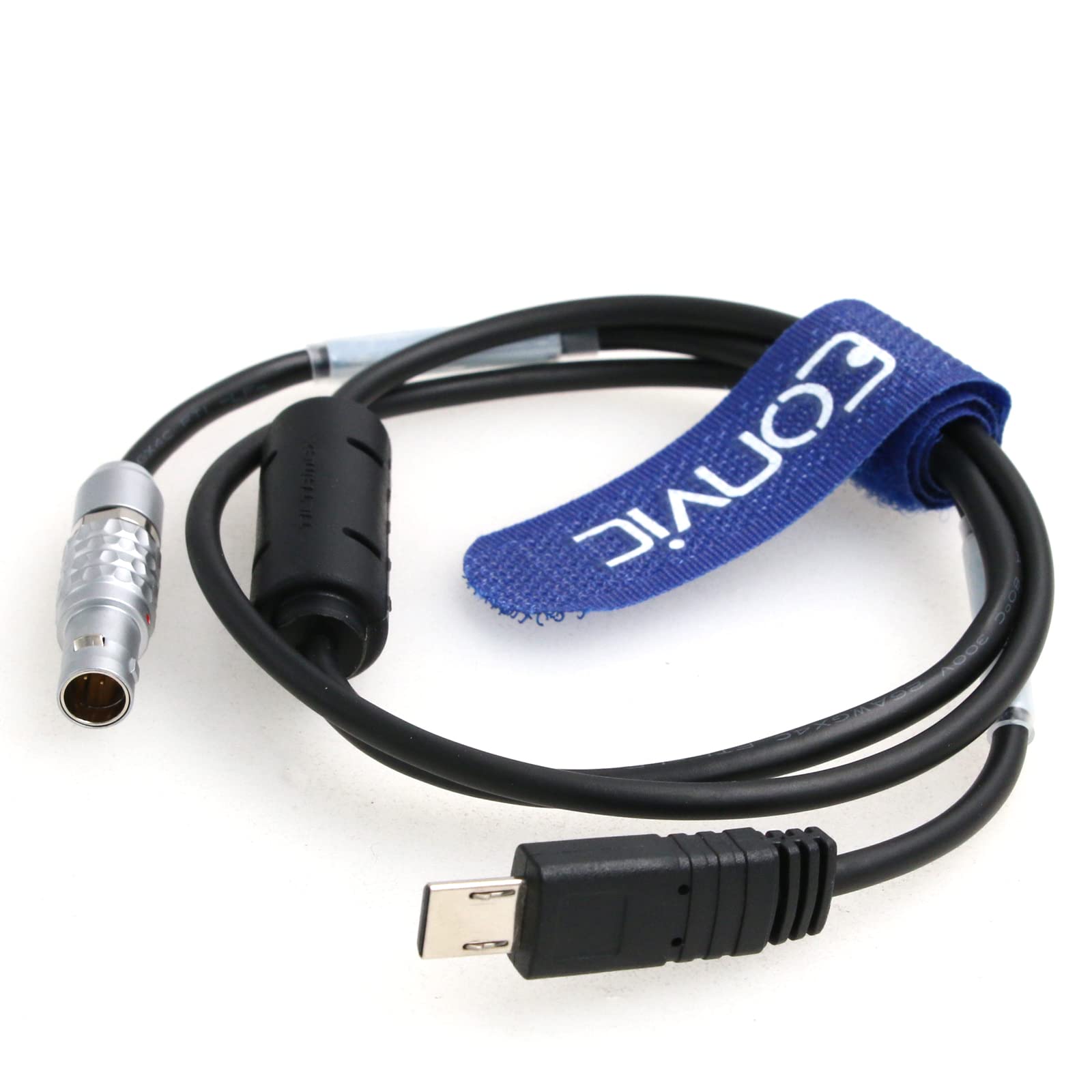 Eonvic D-Tap to DC Barrel Nucleus-M Run/Stop Cable for Sony PXW FX9 Camera
