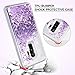 Caka Galaxy S9 Plus Case, Galaxy S9 Plus Glitter Case Liquid Series Luxury Fashion Bling Flowing Liquid Floating Sparkle Glitter Soft TPU Case for Samsung Galaxy S9 Plus (Purple)