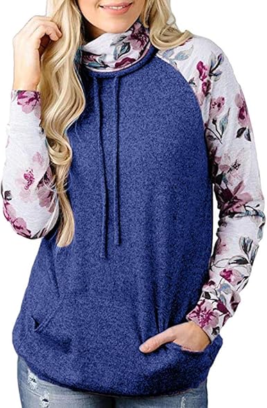 cowl neck hoodie amazon