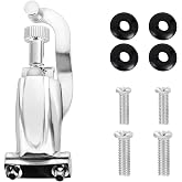 EASTROCK Snare Drum Strainer Silver Snare Round Adjuster | Snare Drum Modulator Throw Off Butt End for Drum Replacement Parts
