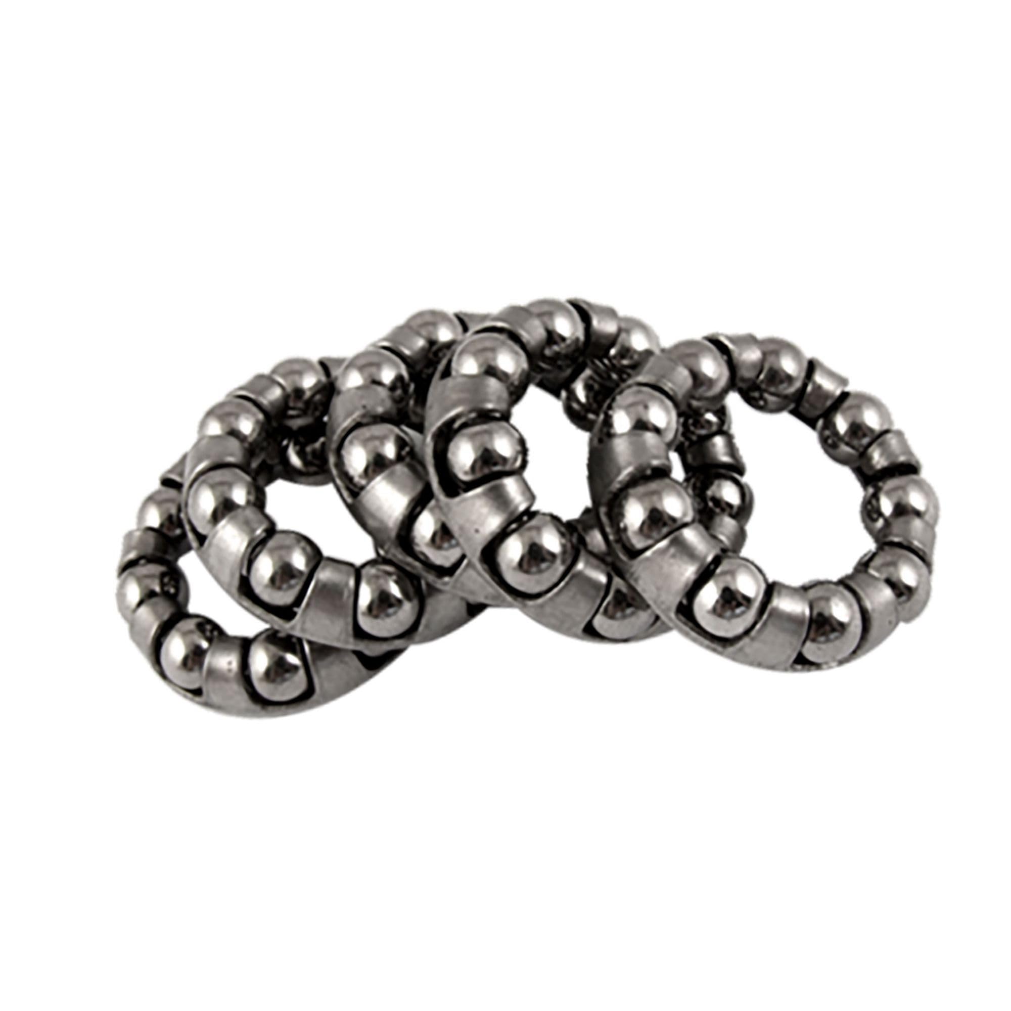 A ABSOPRO Bicycle Rear Wheel 9 Balls Bearing Replacement 5 Pcs Item Replacement