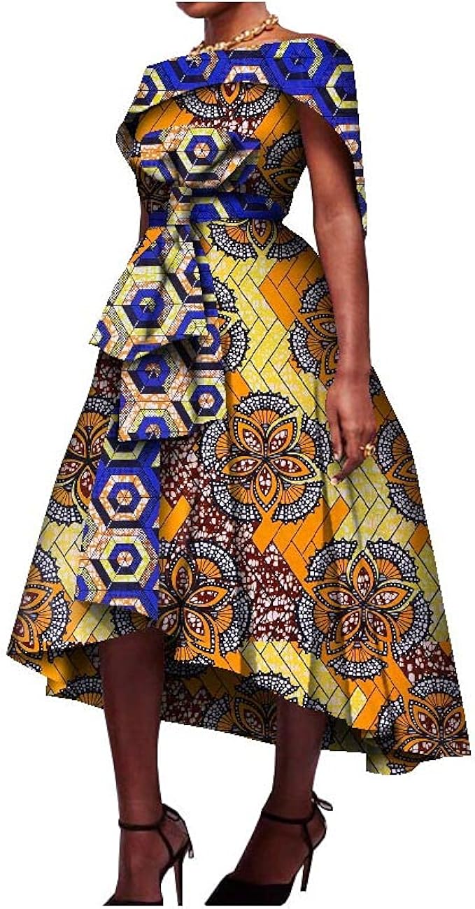 African Dresses for Women Party Wedding Dashiki Dress