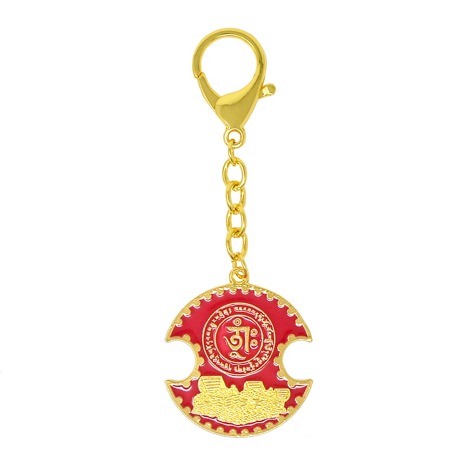 Juanxian FengShui Wealth Lock Amulet Keychain W4951