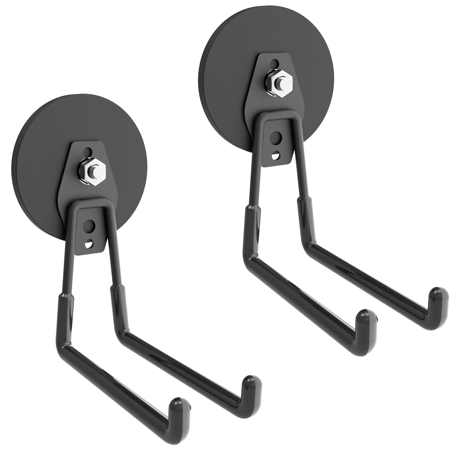 Photo 1 of AplysiaTech Large Magnetic Hooks Heavy Duty,Magnetic Utility Hooks for Garden Tools,Horse trailor,Straps,Steel Pegboard,Workshop,Anti-Scratch EV Charger Holder,Magnetic Cable and Tool Holder(2pack)