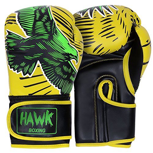 image for Hawk Sports Hawk Boxing Gloves Fight Gloves Sparring Gloves Punching B