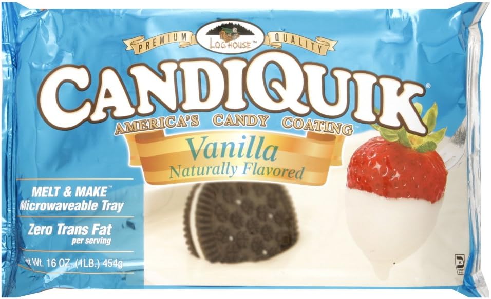 Log House Vanilla Candiquik 16.0 OZ(Pack of 3)
