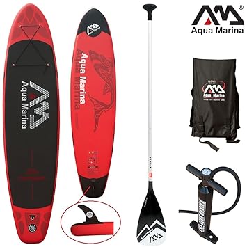 Aqua Marina Monster - Set de tabla y accesorios para SUP, 330 x 75 