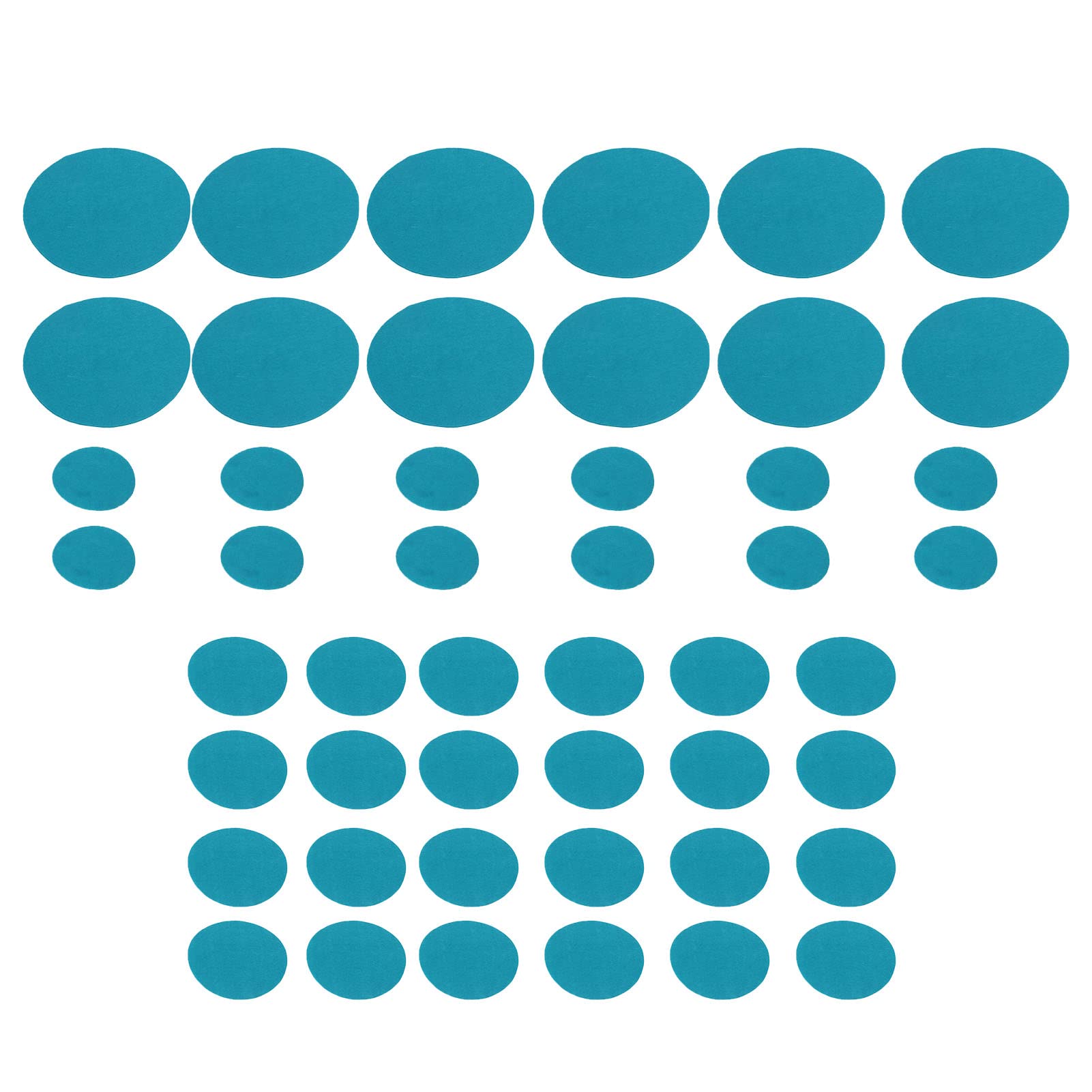 48Pcs Felt Plate Dividers, Plates Dinner Plates 3 Sizes Round Thick Felt Plate Dividers Dish Protectors Pads for Moving Stacking Packing