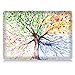 MacBook Air 13 Inch Case, iCasso Rubber Coated Hard Case Only Compatible Older MacBook Air 13 (Models: A1369 / A1466, Older Version Release 2010-2017), Four Seasons Tree
