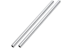 UAUAFIFI 6061 Aluminum Tubing, 5/8" (16mm) OD x 1/2" (12mm) ID 13” Length 2mm Wall Thickness Seamless Round Tube Metal Straight Pipe for Industry, DIY, Furnishing,Decoration,Industry