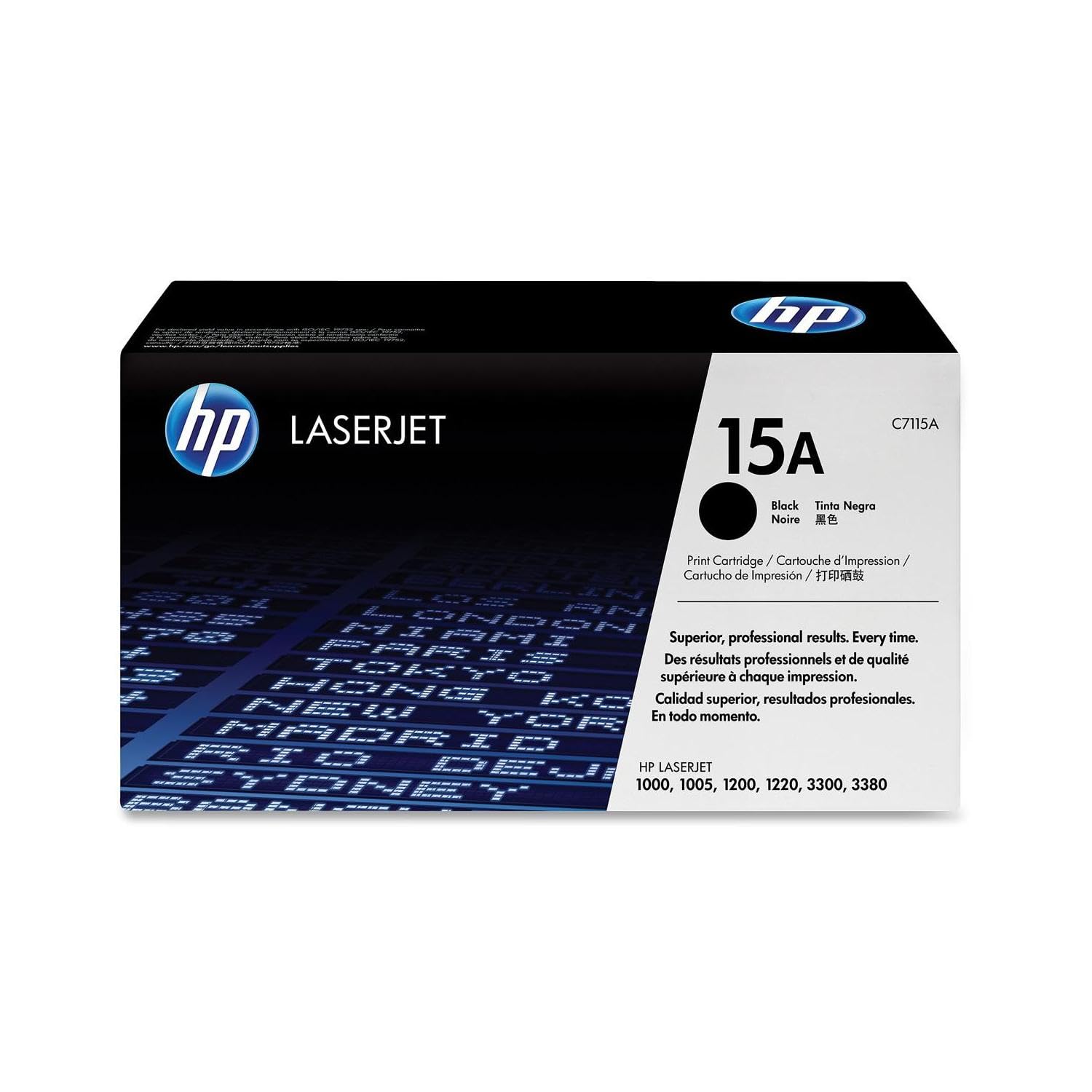Original HP 15A Black Laserjet Toner Cartridge C7115A