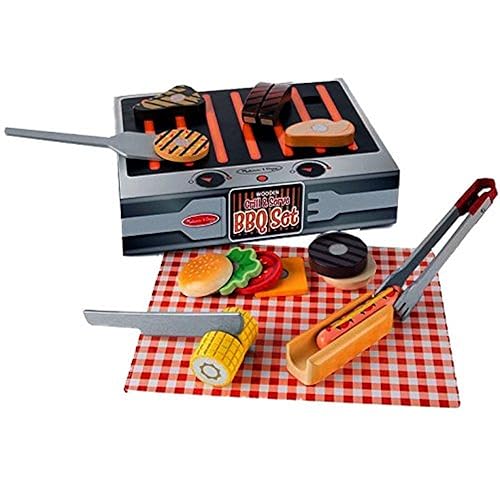 Childrens, Kids Toy BBQ, barbecue Set with sounds and light great Toy