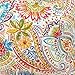 Greendale Home Fashions Rectangle Outdoor Accent Pillows in Painted Paisley (Set of 2), Jamboree